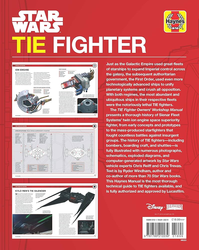 Amazon.com: Star Wars Tie Fighter Manual: 9781785212239